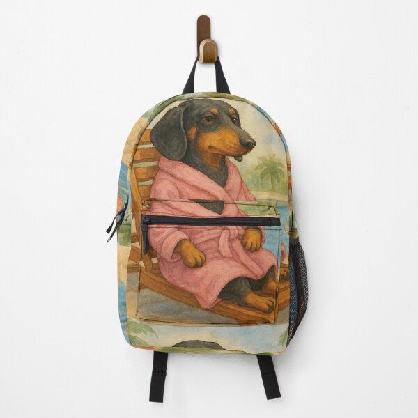 Item preview, Funny dachshund bathing in the pool designed and sold by Mauswohn.