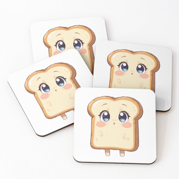 Item preview, Anime Toast Cutie – Big Eyes & Blush designed and sold by PRIME4YOU.
