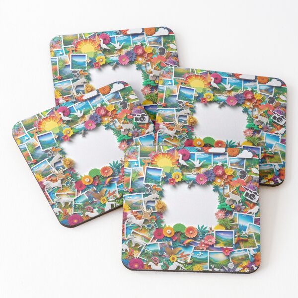 Item preview, Empty Center Collage – Cut-Out Photo Art with Missing Piece designed and sold by ashokreddy343.