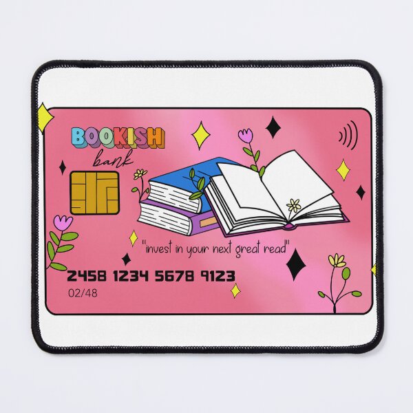 Item preview, Bookish Bank Card designed and sold by Jayci David.
