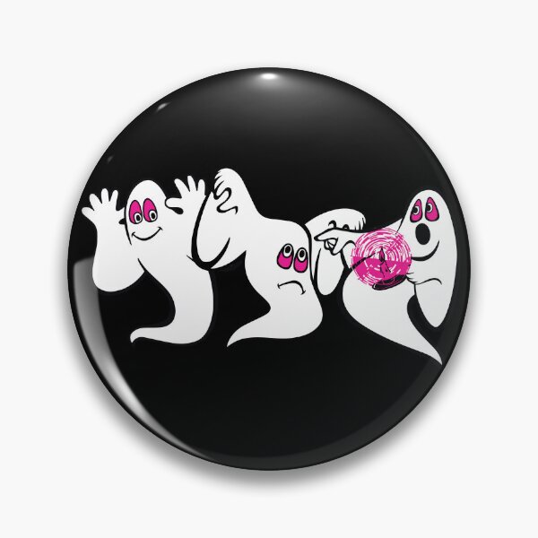 Item preview, Vintage Halloween Ghosts Trio designed and sold by moon brain.