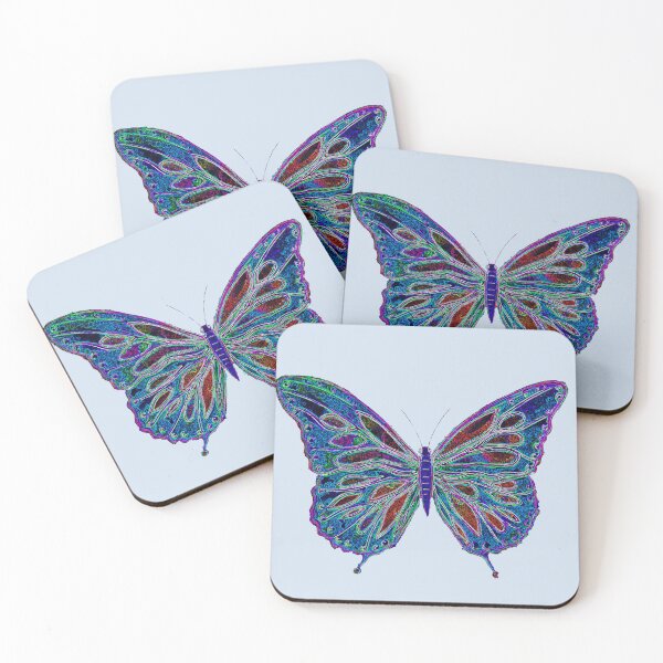 Item preview, Butterfly Blues  designed and sold by Linda Callaghan.