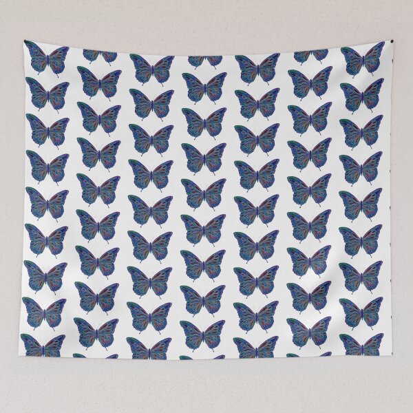 Item preview, Butterfly Blues  designed and sold by Linda Callaghan.