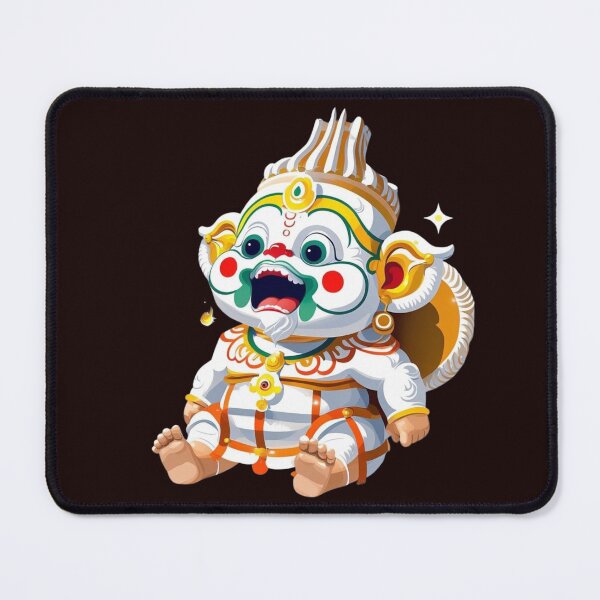 Item preview, Hanuman is yawning designed and sold by DRIVNdesign.