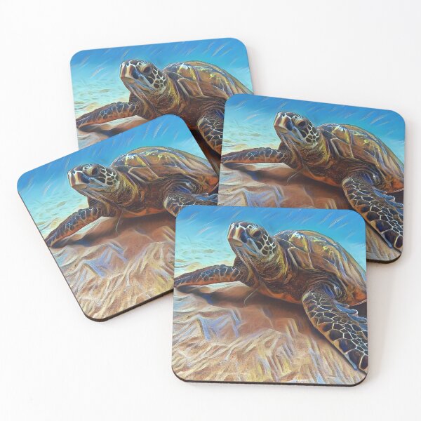 Item preview, Majestic Honu 10 designed and sold by Scurvy Dawg Design.