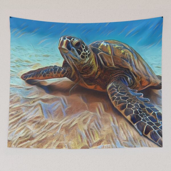Item preview, Majestic Honu 10 designed and sold by Scurvy Dawg Design.