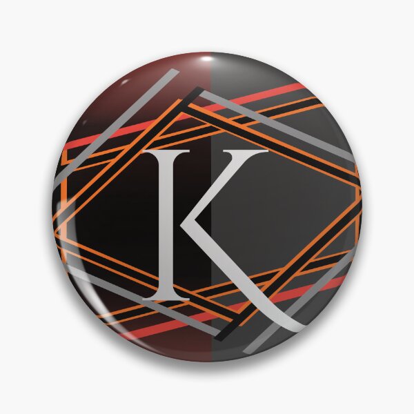 Artikelvorschau, Cooles Initialen-Kunstdesign K entworfen und verkauft von RGSMOOTHFINGER.
