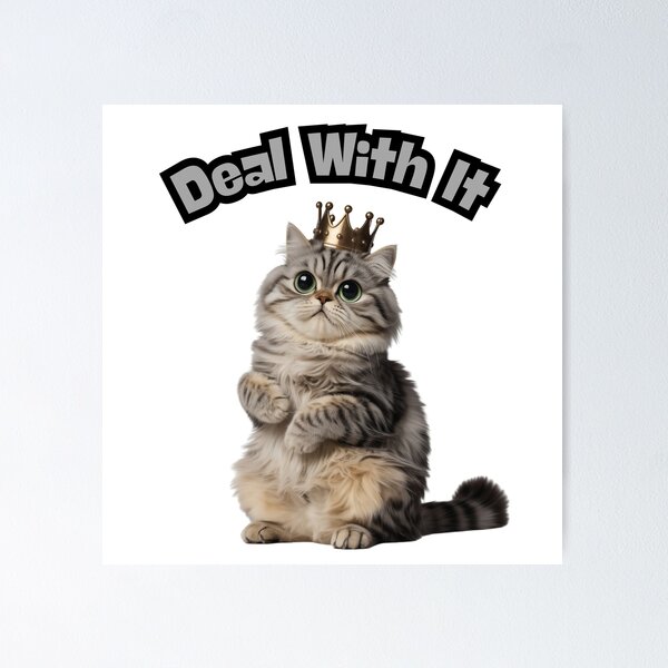Item preview, Deal With It | T-Shirt designed and sold by NicolasGlowArt.