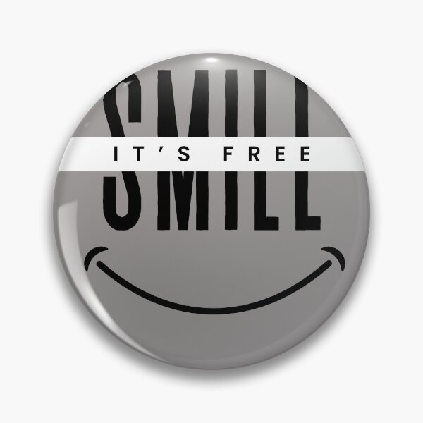 Item preview, Smile, It’s Free – Positive Vibes Quote designed and sold by STASHOPE.