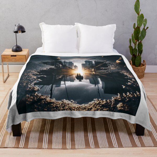 Item preview, Reflection Without a Source – Surreal Puddle Illusion Design designed and sold by ashokreddy343.