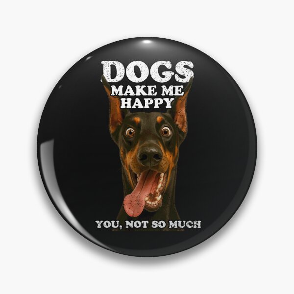 Artikelvorschau, DOGS MAKE ME HAPPY - DOBERMAN | Haustier- und Hundeliebhaber für Männer und Frauen T-Shirt entworfen und verkauft von panchiTWO.