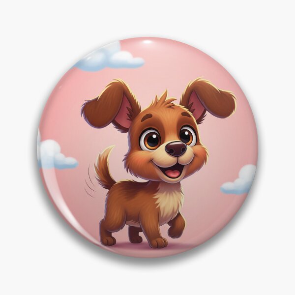 Item preview, Cute Brown Dog designed and sold by PrintAndPeel.