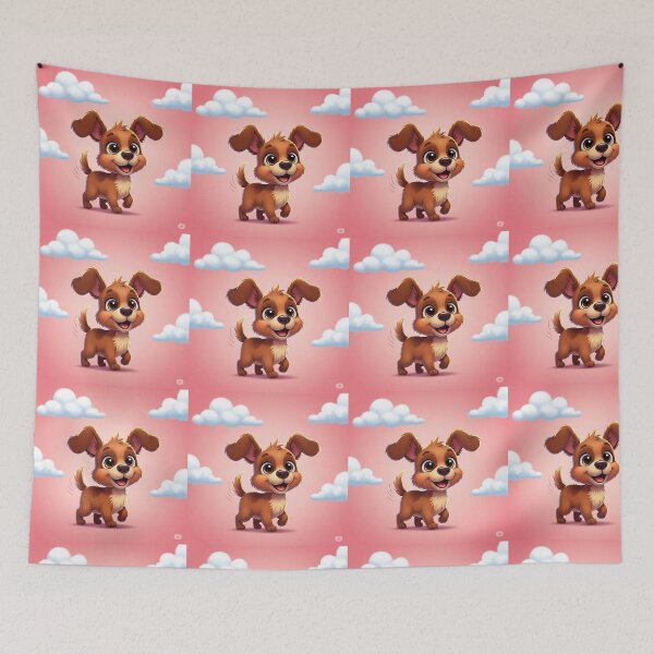 Item preview, Cute Brown Dog designed and sold by PrintAndPeel.