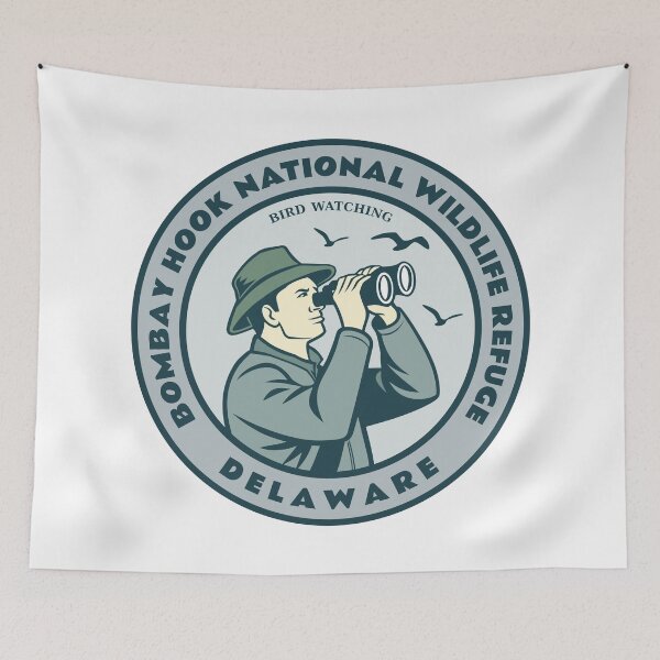Item preview, Bombay Hook National Wildlife Refuge Delaware Birdwatcher designed and sold by bivenart.