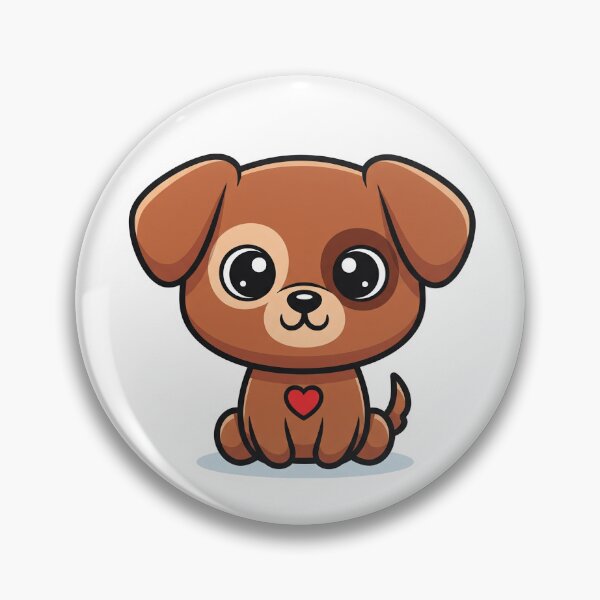 Item preview, Cute Brown Doggy designed and sold by PrintAndPeel.