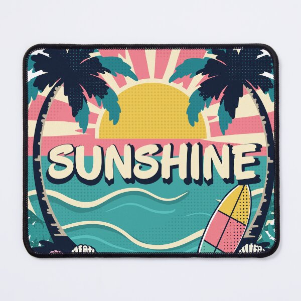 Item preview, Retro Sunshine Beach Vibes | Vintage Surf Graphic designed and sold by Betty Poppa.