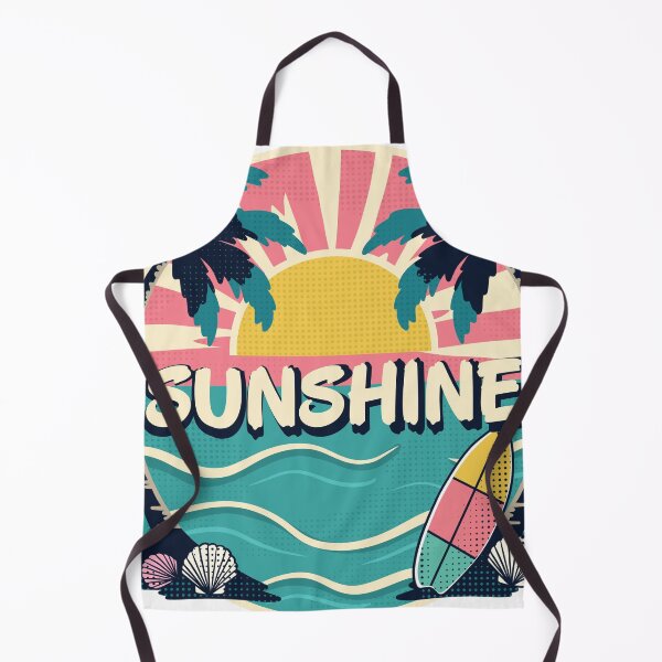 Item preview, Retro Sunshine Beach Vibes | Vintage Surf Graphic designed and sold by Betty Poppa.