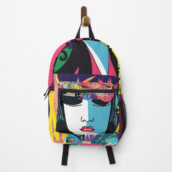Item preview, Cosmic Muse – Psychedelic Boho Portrait with Botanical Mind Burst designed and sold by Artsprint941.