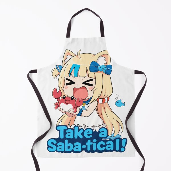 Item preview, Sameko Saba Vtuber "Take a Saba-tical!" Mario Party Sticker designed and sold by Fresh Oshi Pressed.
