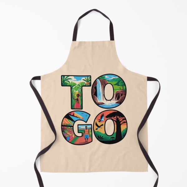 Item preview, Togo Illustrated Text – African Culture and Landscape designed and sold by Myra365Art.