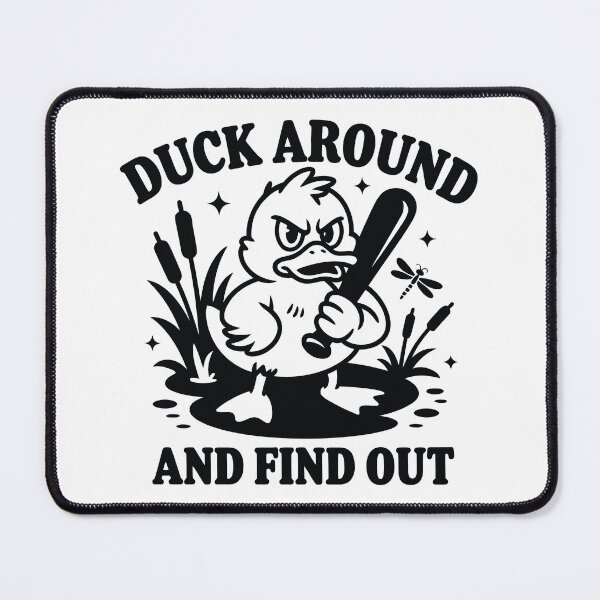 Item preview, Duck Around And Find Out Funny FAFO Cartoon designed and sold by Parkerzz.