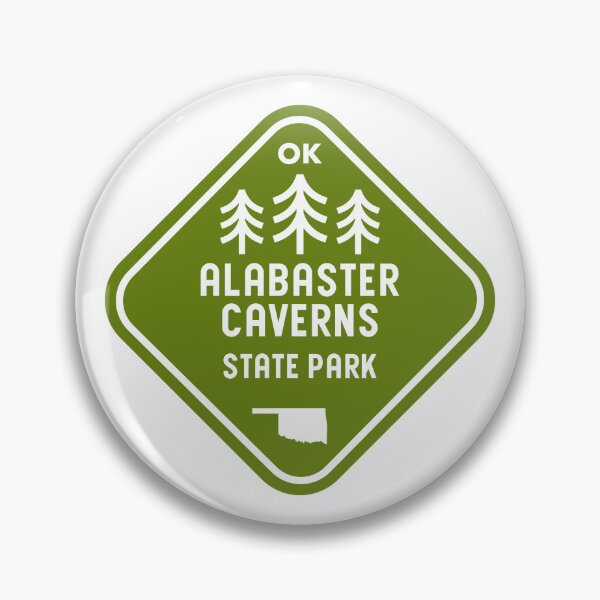 Item preview, Alabaster Caverns State Park Oklahoma Rhombus designed and sold by bivenart.