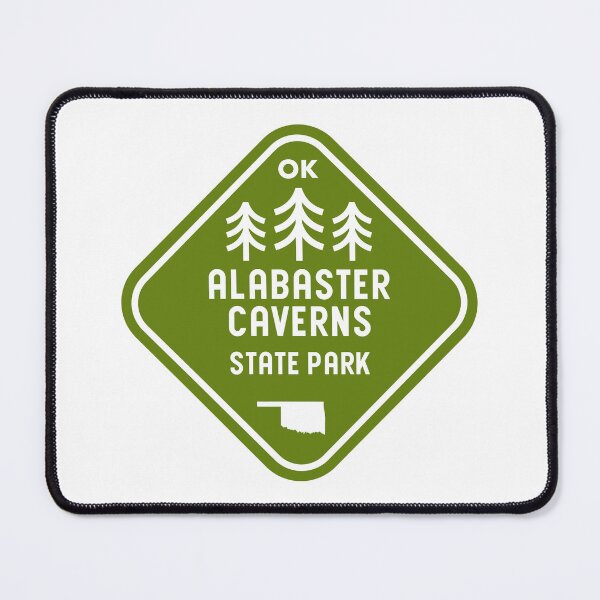 Item preview, Alabaster Caverns State Park Oklahoma Rhombus designed and sold by bivenart.