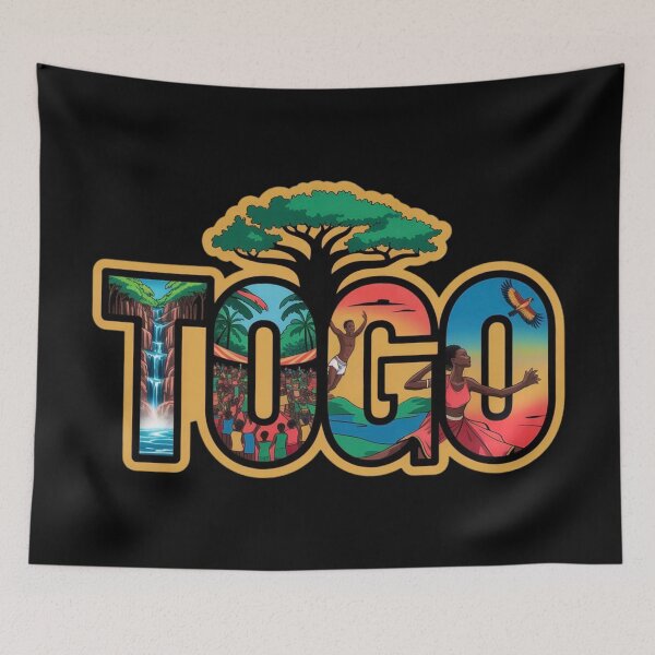 Item preview, Togo Nature and Culture Scenes designed and sold by Myra365Art.