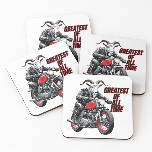 Item preview,  Goat on Vintage Bike – “GOAT Greatest Of All Time” designed and sold by RvinJo8.