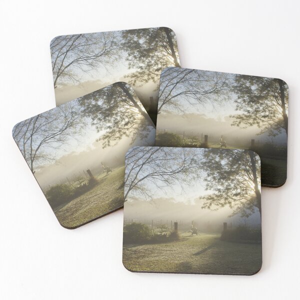 Item preview, Winter Sunrise at Magpie Springs by Avril Thomas designed and sold by MagpieSprings.