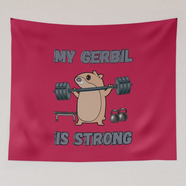 Item preview, My gerbil is strong designed and sold by BritishDelights.