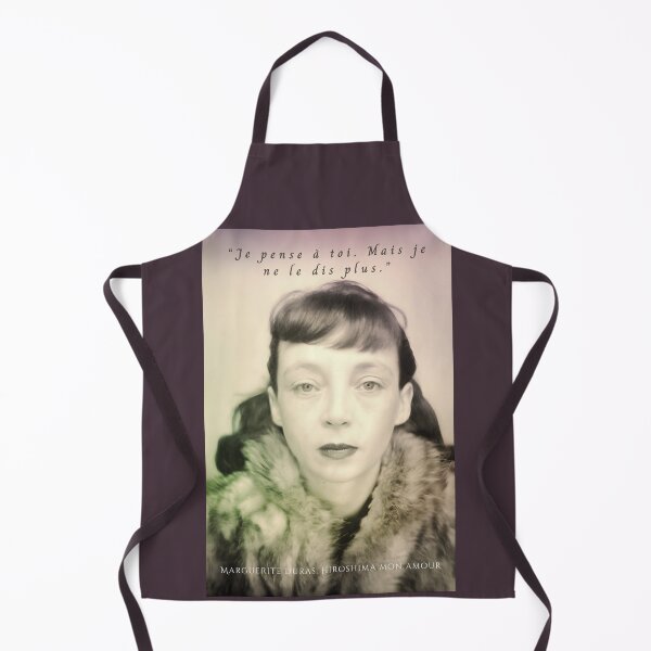 Item preview, Marguerite Duras quote: Je pense à toi. Mais je ne le dis plus. designed and sold by artbleed.