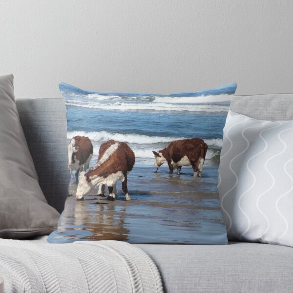 Item preview, Cattle at shore line at Kings run north of Arthur River in far nor west Tasmania designed and sold by phillip wise.