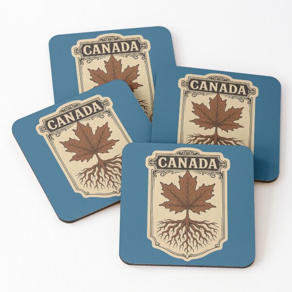 Item preview, Canada Pride: Retro Maple Leaf designed and sold by PinUpPizzazz.