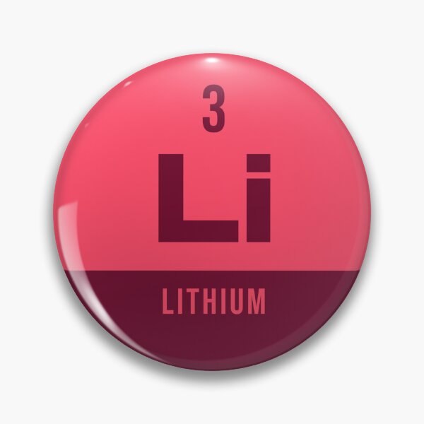 Item preview, 3 Lithium Periodic Table Element Dark designed and sold by VoodooCircus.
