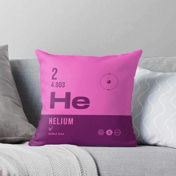 Item preview, 2 Helium Periodic Table Element Dark designed and sold by VoodooCircus.