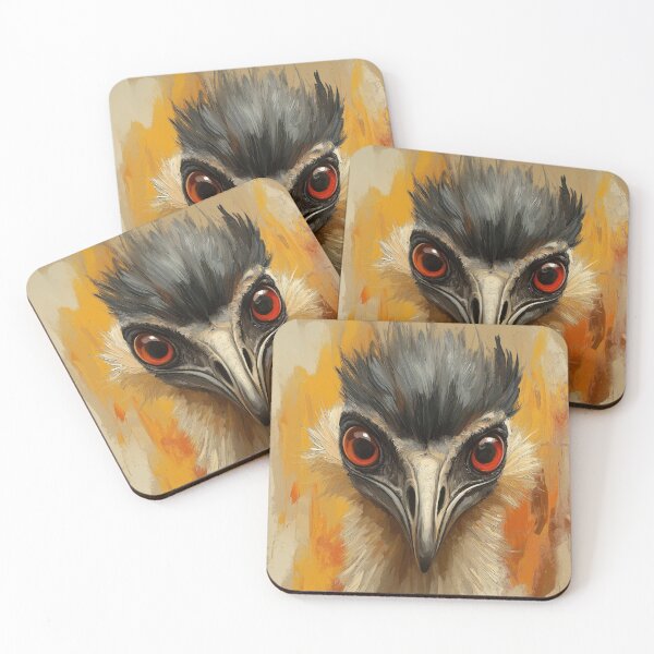 Item preview, Stunning Cassowary Painting for Home & Office designed and sold by LazyOwlStore.