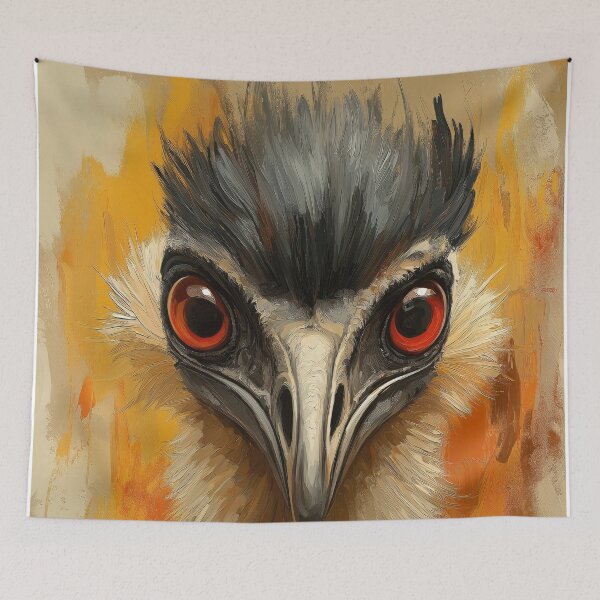 Item preview, Stunning Cassowary Painting for Home & Office designed and sold by LazyOwlStore.