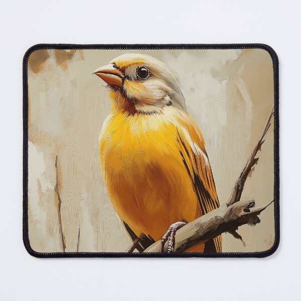 Item preview, Stunning Canary Painting for Home & Office designed and sold by LazyOwlStore.