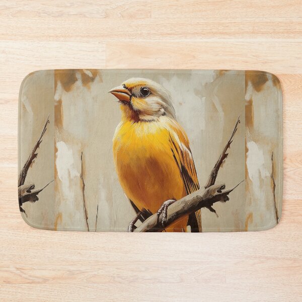 Item preview, Stunning Canary Painting for Home & Office designed and sold by LazyOwlStore.