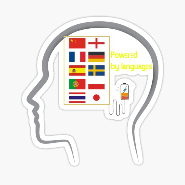 Item preview, World Languages For Language Fans designed and sold by LoomINKverse.