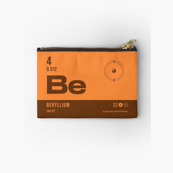 Item preview, 4 Beryllium Periodic Table Element Dark designed and sold by VoodooCircus.