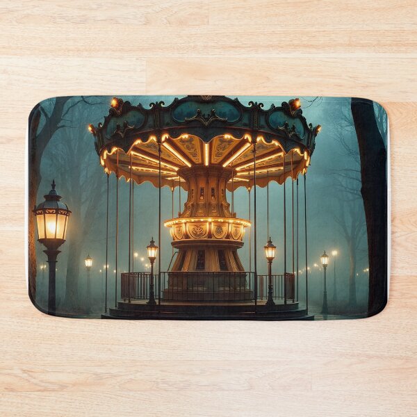 Item preview, Ethereal Carousel in the Mist designed and sold by oanaunciuleanu.