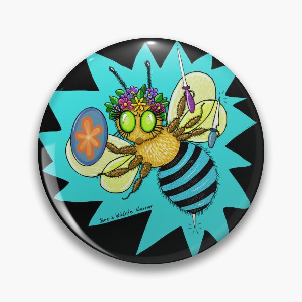 Item preview, Bee a Wildlife Warrior designed and sold by Soozie Wray.