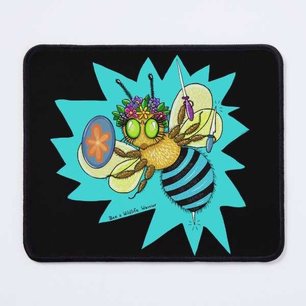 Item preview, Bee a Wildlife Warrior designed and sold by Soozie Wray.