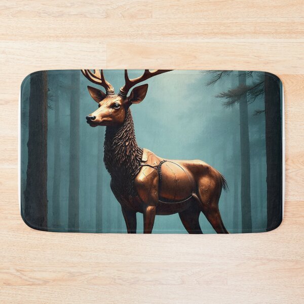 Item preview, The Mechanical Stag in the Enchanted Forest designed and sold by oanaunciuleanu.