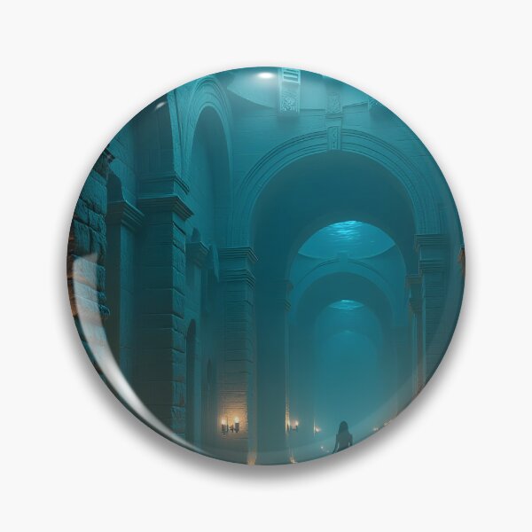 Item preview, The Silent Guardian of the Sunken Sanctuary designed and sold by oanaunciuleanu.
