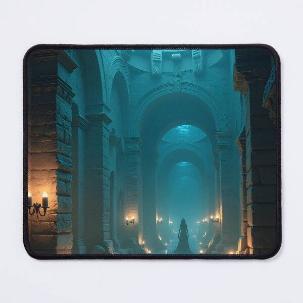 Item preview, The Silent Guardian of the Sunken Sanctuary designed and sold by oanaunciuleanu.