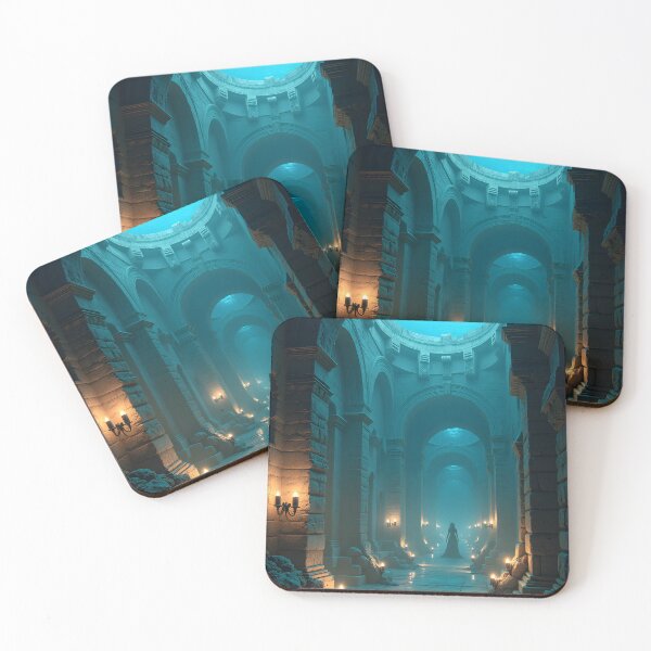 Item preview, The Silent Guardian of the Sunken Sanctuary designed and sold by oanaunciuleanu.