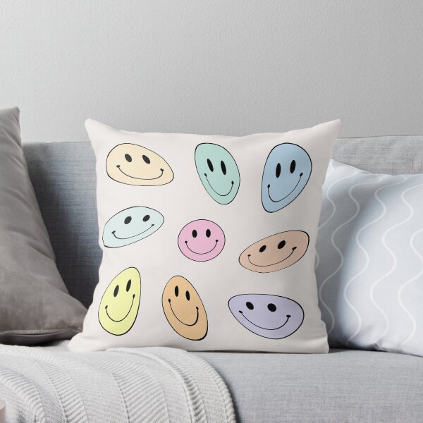 Item preview, Distorted Drippy Melting Smiley Face Pastel Colors Sticker Pack  designed and sold by Latinoladas.